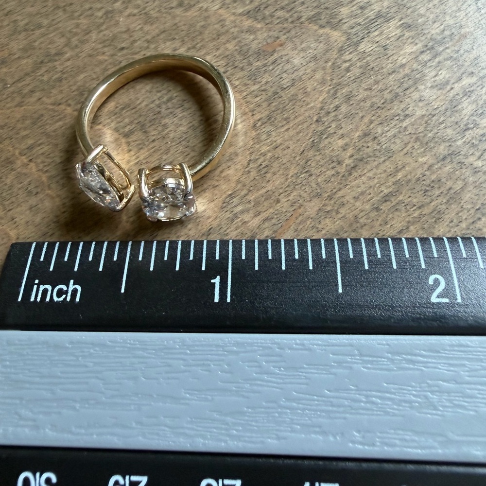 14K 2.94 CTW Lab Grown Diamond Ring with IGI reports size 7.25 - Picture 7 of 8